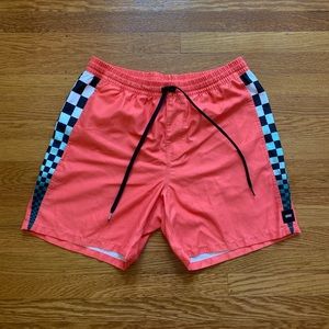 Men’s vans checker board shorts